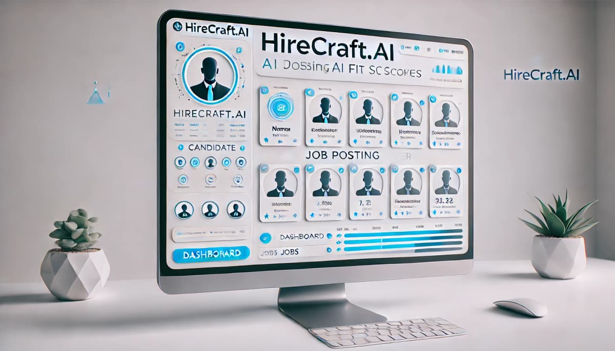 Hirecraft.ai Dashboard Preview